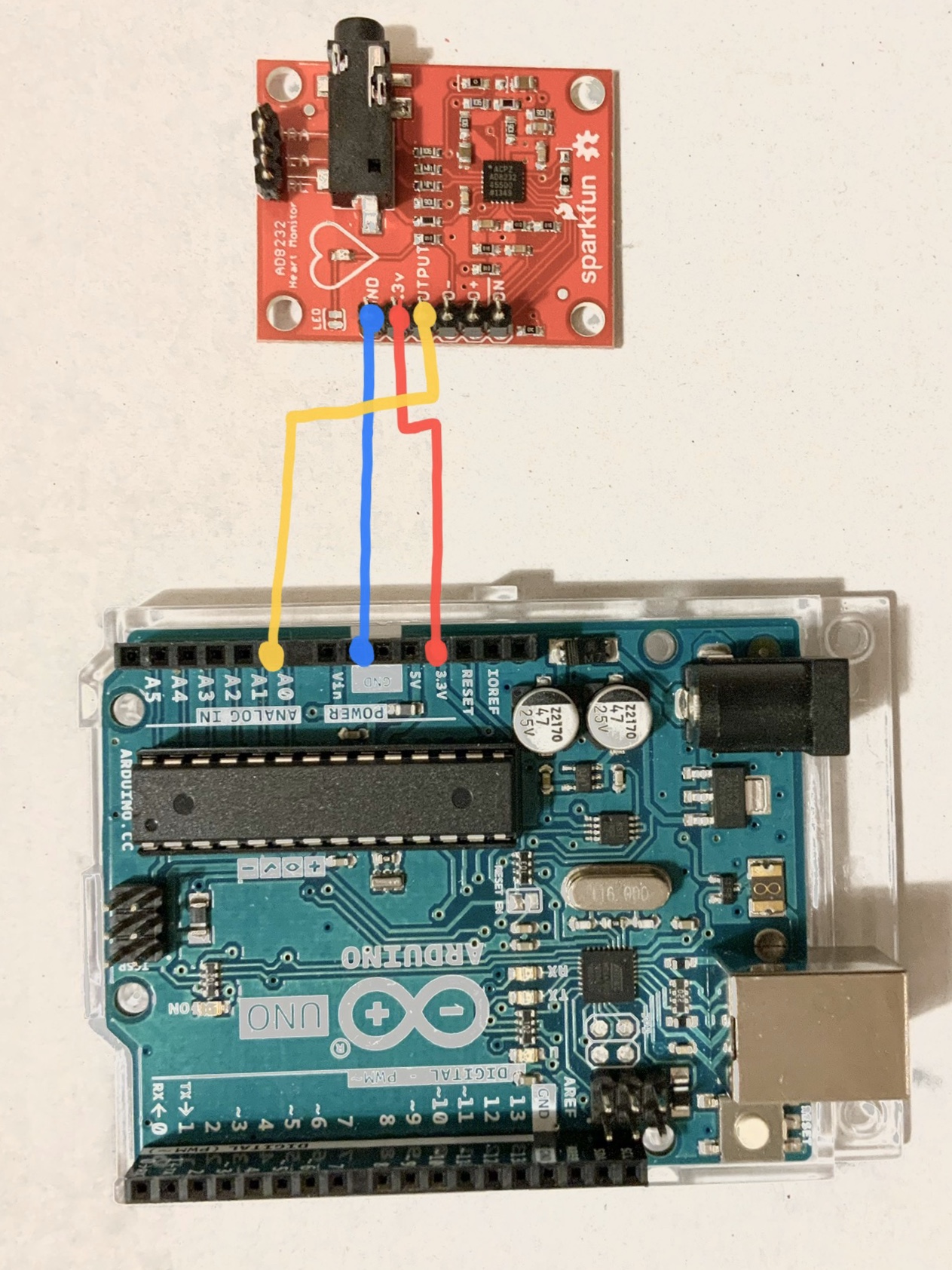 Connecting AD82332 to Arduino UNO